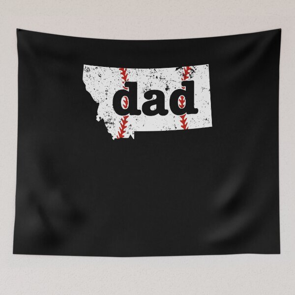 Item preview, Softball Dad T Shirt Montana Proud Baseball Dad Shirt Gift designed and sold by shoppzee.