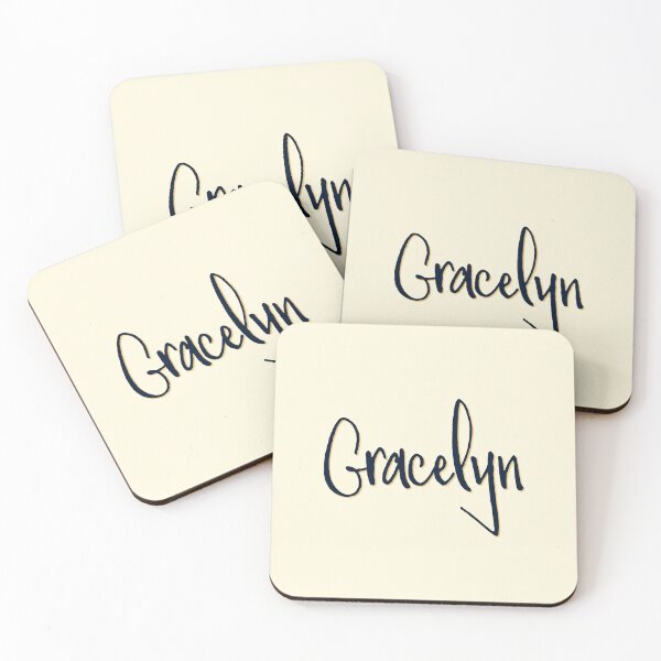 Item preview, GRACELYN personalized type design designed and sold by CharlottePlaceArt.