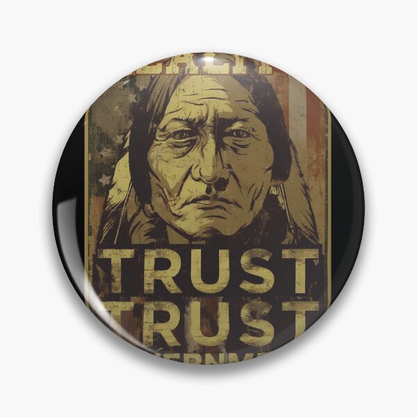 Item preview, Skeptical Chief Portrait Retro Statement  designed and sold by WhimsyWephy.