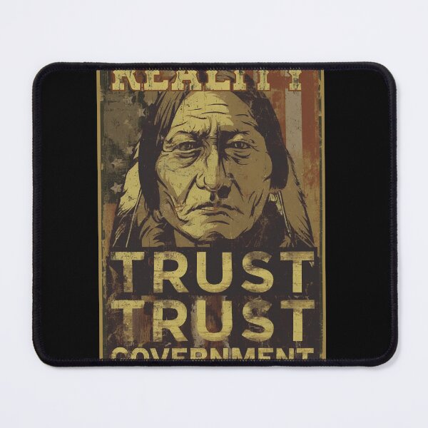 Item preview, Skeptical Chief Portrait Retro Statement designed and sold by WhimsyWephy.