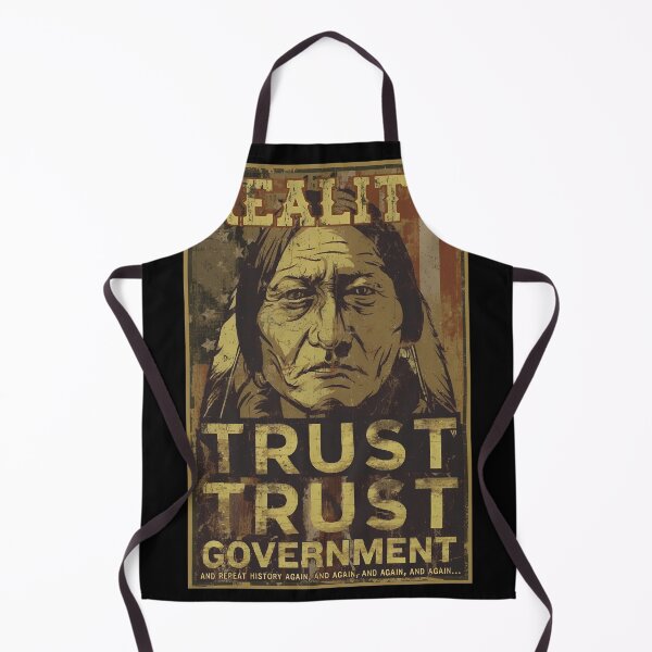 Item preview, Skeptical Chief Portrait Retro Statement designed and sold by WhimsyWephy.