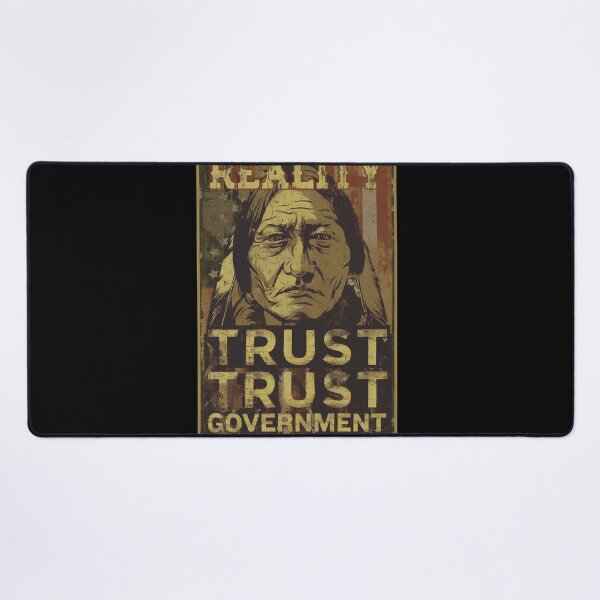 Item preview, Skeptical Chief Portrait Retro Statement designed and sold by WhimsyWephy.