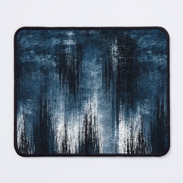 Item preview, Slate Blue Streaked Industrial Metal Art designed and sold by Piotrek0001.