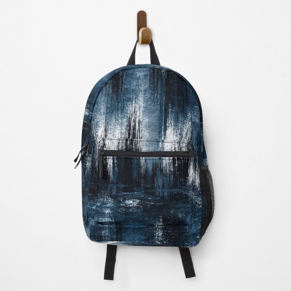 Item preview, Slate Blue Streaked Industrial Metal Art designed and sold by Piotrek0001.
