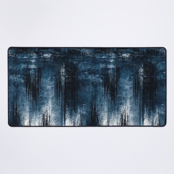 Item preview, Slate Blue Streaked Industrial Metal Art designed and sold by Piotrek0001.