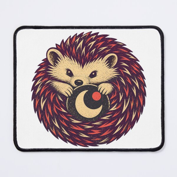 Item preview, Do-Not-Disturb Hedgehog – Quiet Mode Creature designed and sold by yagniikd-.