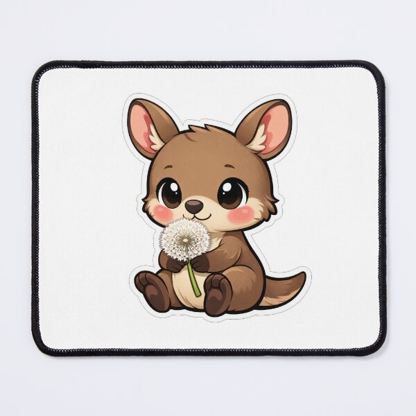 Item preview, Cute Baby Animal Holding White Dandelion designed and sold by Owcomm.