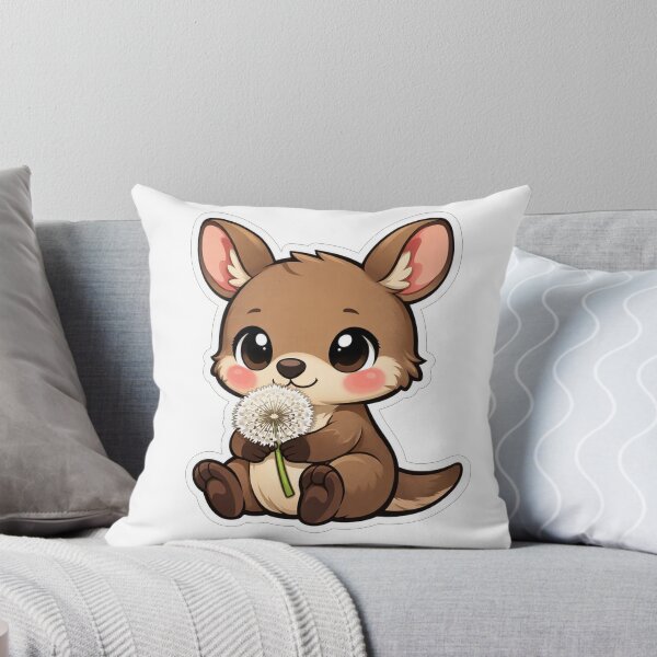 Item preview, Cute Baby Animal Holding White Dandelion designed and sold by Owcomm.