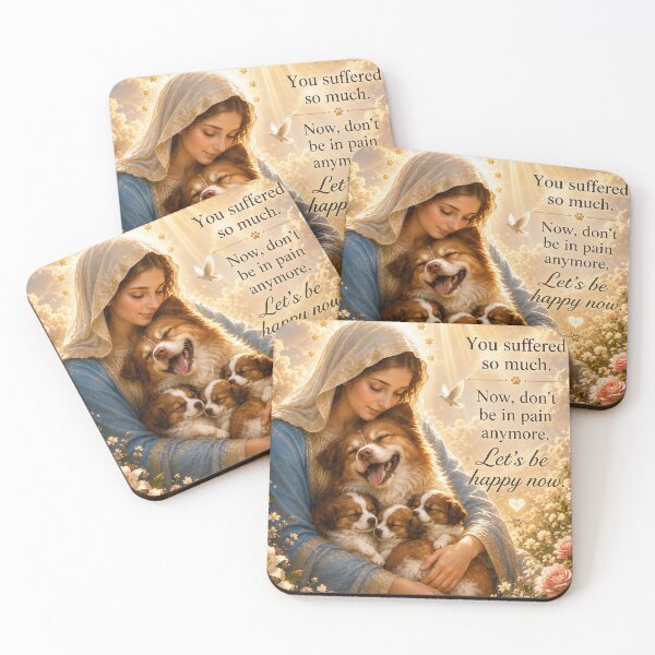 Item preview, Copy of Justice for Wang Wang “Path to Heaven” Mother Dog Puppies Memorial Gift designed and sold by MorningJoco.