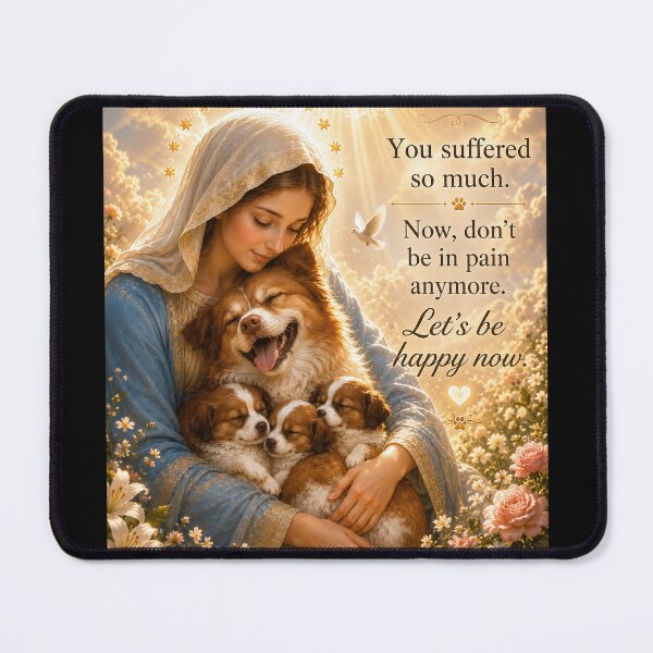 Item preview, Copy of Justice for Wang Wang “Path to Heaven” Mother Dog Puppies Memorial Gift designed and sold by MorningJoco.