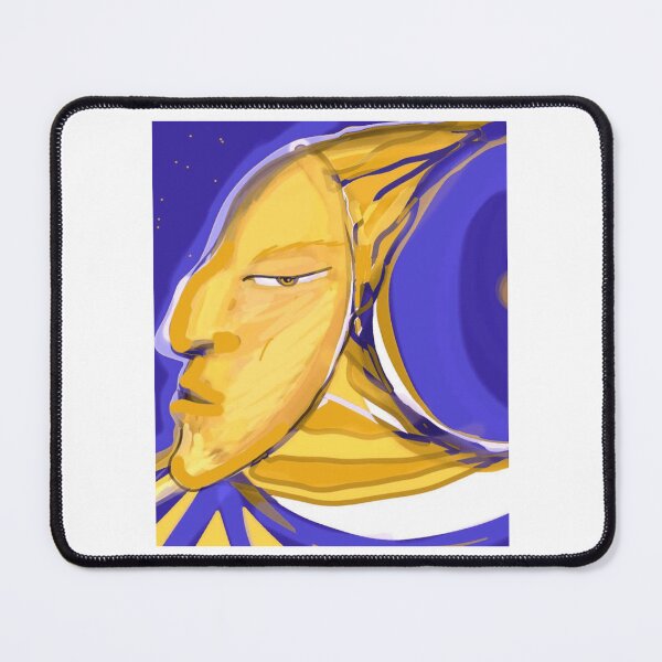 Item preview, Crescent Face celestial profile, Sun face designed and sold by BlondelleWinny.