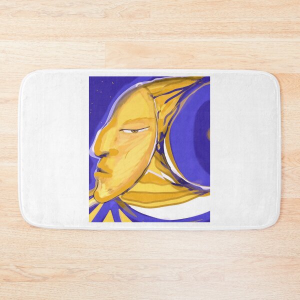 Item preview, Crescent Face celestial profile, Sun face designed and sold by BlondelleWinny.