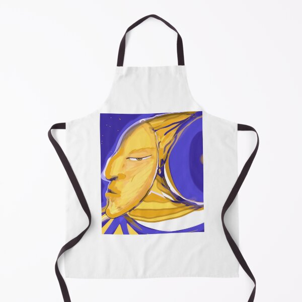 Item preview, Crescent Face celestial profile, Sun face designed and sold by BlondelleWinny.
