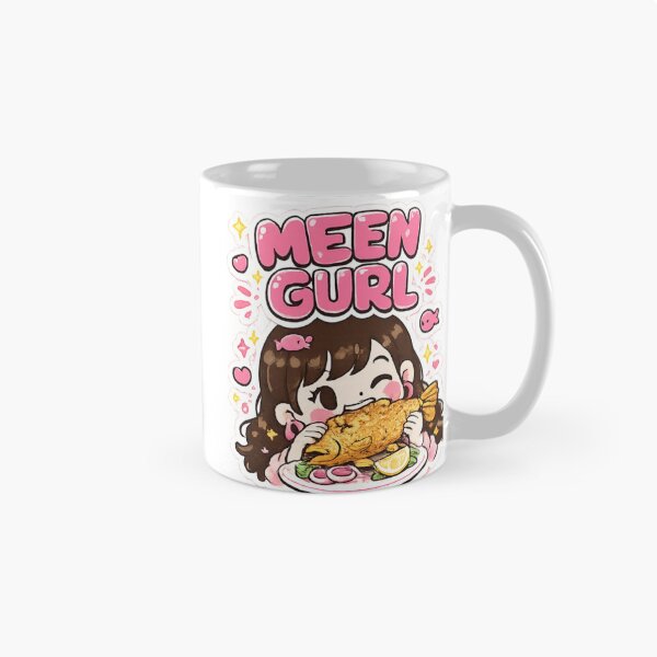 Item preview, Meen Gurl Funny Malayalam Fish Pun Kerala Onam Humor Desi Foodie Gift T-Shirt designed and sold by SHREE ART STUDIO.