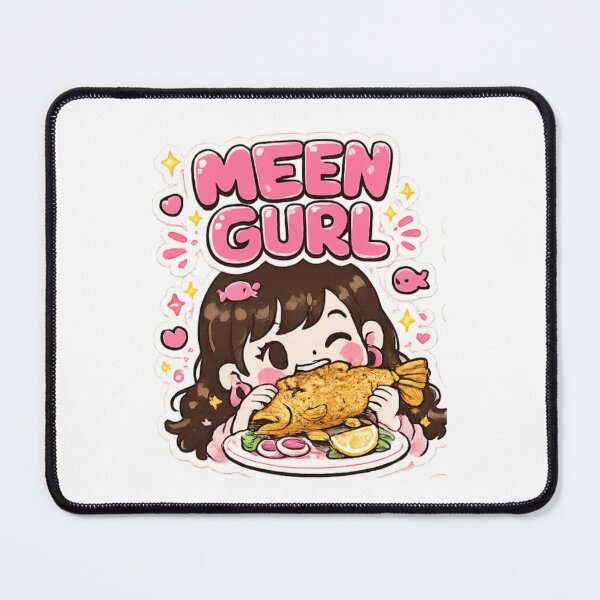 Item preview, Meen Gurl Funny Malayalam Fish Pun Kerala Onam Humor Desi Foodie Gift T-Shirt designed and sold by SHREE ART STUDIO.