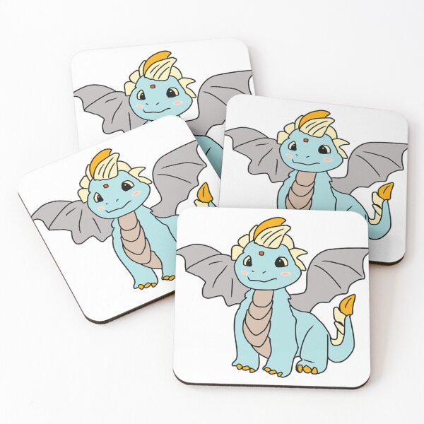Item preview, Baby Blue Dragon Cute Fantasy Art designed and sold by MiraMiraMagic.