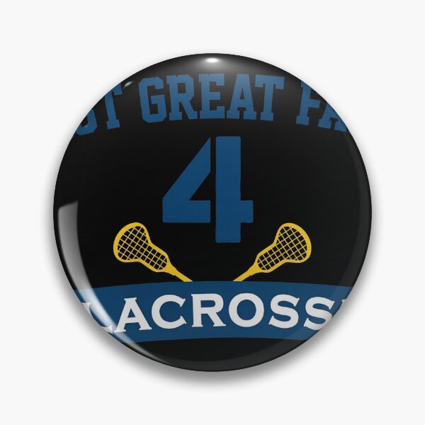 Item preview, East Great Falls Lacrosse Number 4 Support designed and sold by Inkirra.
