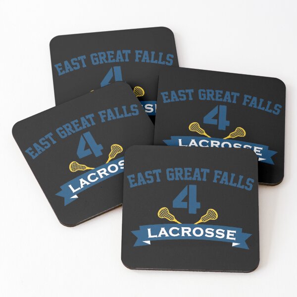 Item preview, East Great Falls Lacrosse Number 4 Support designed and sold by Inkirra.