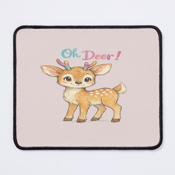Item preview, Deer-themed puns designed and sold by PearlPathFinds.