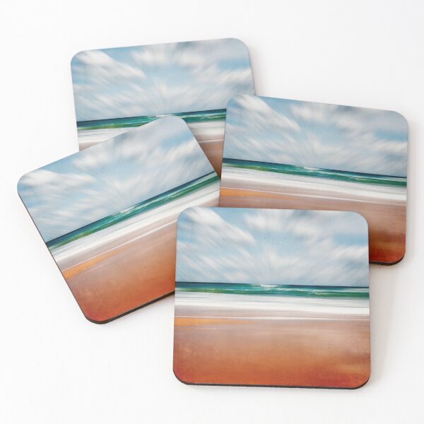 Item preview, Blurred Ocean Horizon - Low Angle Beach View designed and sold by Dyrk Wyst Redbubble Shop.
