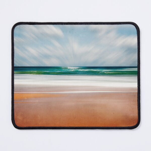 Item preview, Blurred Ocean Horizon - Low Angle Beach View designed and sold by Dyrk Wyst Redbubble Shop.
