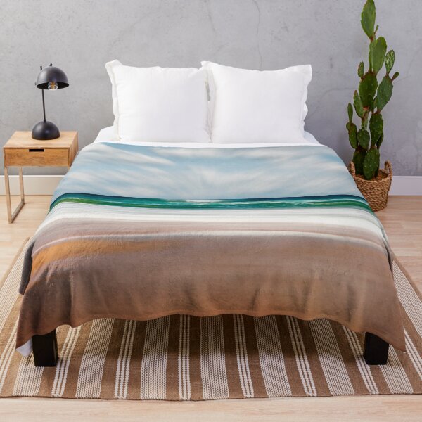 Item preview, Blurred Ocean Horizon - Low Angle Beach View designed and sold by Dyrk Wyst Redbubble Shop.