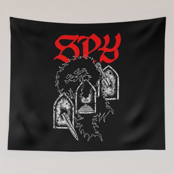 Item preview, Red Typography Hardcore Punk Silhouette designed and sold by ShadeFall.