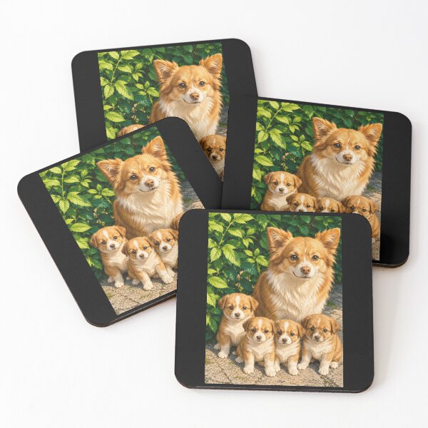 Item preview, Justice for Wangwang “Mother Dog and Puppies” Memorial Animal Gift designed and sold by MorningJoco.