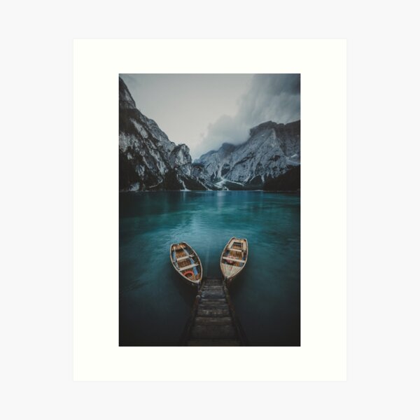 Braies - Dolomites Collection Art Print