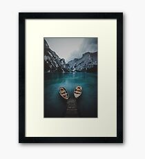 Prags - Dolomitenkollektion Gerahmtes Wandbild
