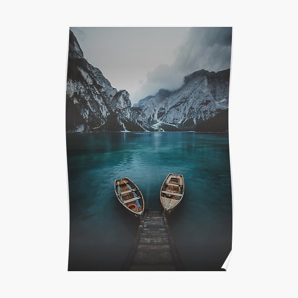 Braies - Dolomites Collection Poster