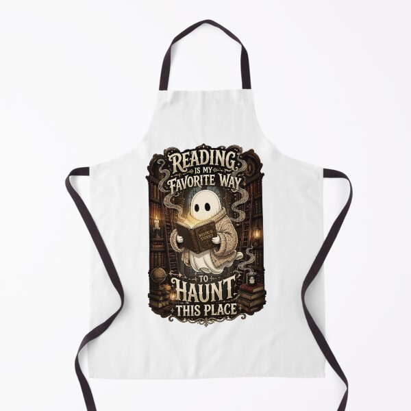 Item preview, Reading Is My Favorite Way To Haunt This Place Ghost Reader designed and sold by Sovereign Supply Co..