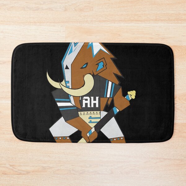 Item preview, Geometric Mammoth Hockey Mascot designed and sold by Inkirra.