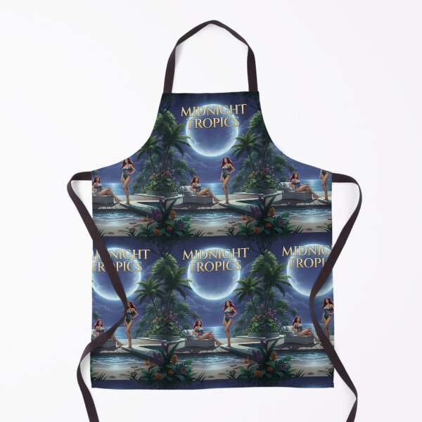 Item preview, Midnight Tropics Moonlit Summer Poolside Aesthetic designed and sold by GraphixKing999.