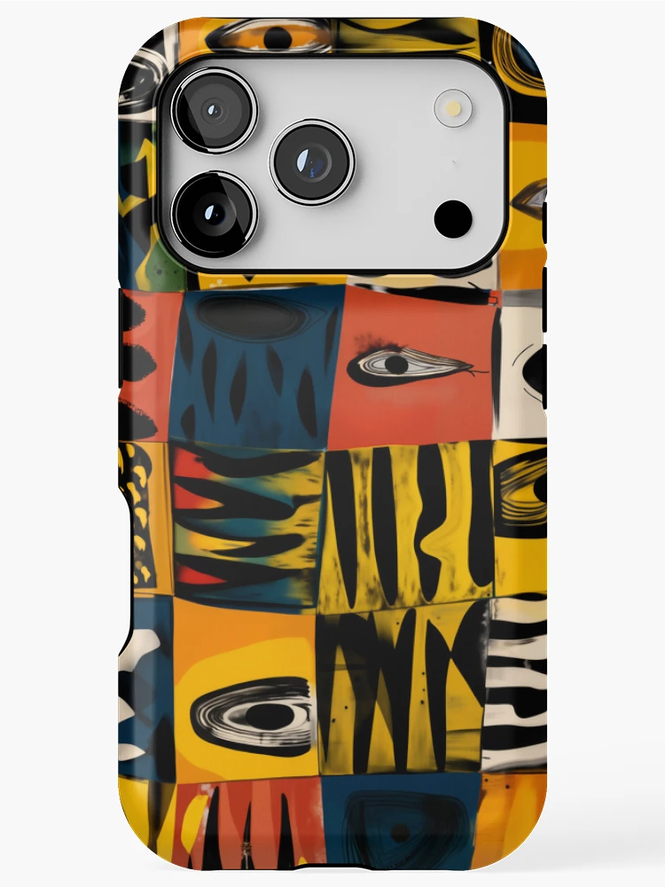 Thumbnail 1 of 4, iPhone Case, Offbeat Pattern designed and sold by Duckmoo Art.