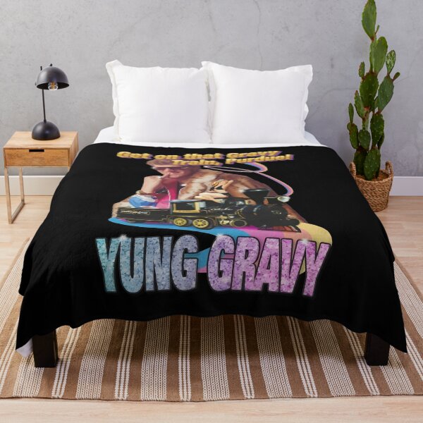 Item preview, Yung Gravy Gravy Train Purdue Retro Vaporwave designed and sold by Inkirra.