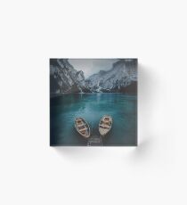 Bloque acrílico Braies - Colección Dolomitas