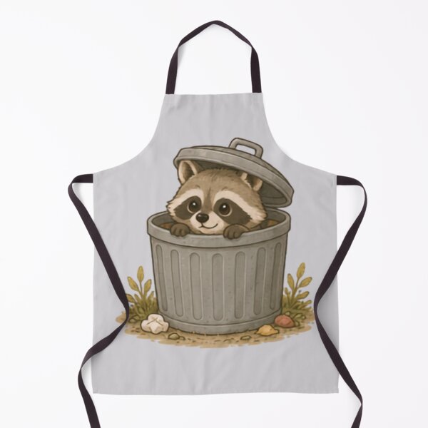 Item preview, Trash Can Bandit Racoon designed and sold by MellowMunchkins.