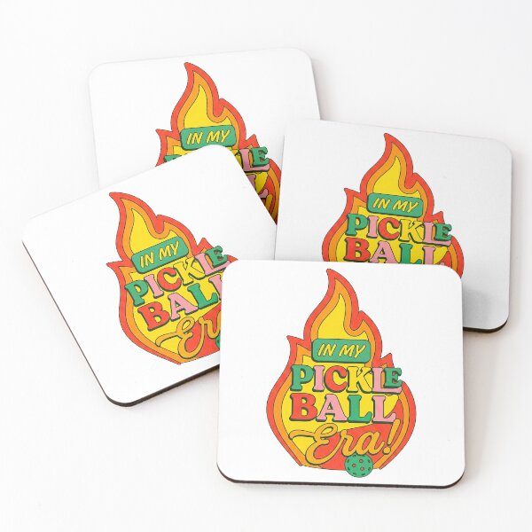 Item preview, In My Pickleball Era Retro Flame Design designed and sold by randaper.