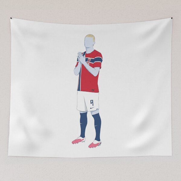 Item preview, Vector Art Haaland Viking Footballer designed and sold by WellkamStudio.