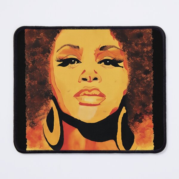 Item preview, Vibrant Portrait Tribute To Jill Scott designed and sold by RoseArtGraphic.