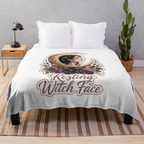 Item preview, Resting Witch Face Funny Halloween Shirt designed and sold by DreamelleStudio.