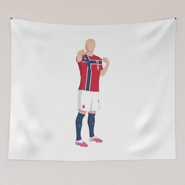 Item preview, Vector Art Erling Haaland  designed and sold by WellkamStudio.