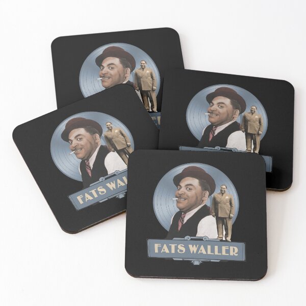 Item preview, Jazz Icon Waller Vinyl Style designed and sold by RoseArtGraphic.