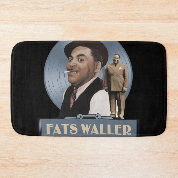 Item preview, Jazz Icon Waller Vinyl Style designed and sold by RoseArtGraphic.