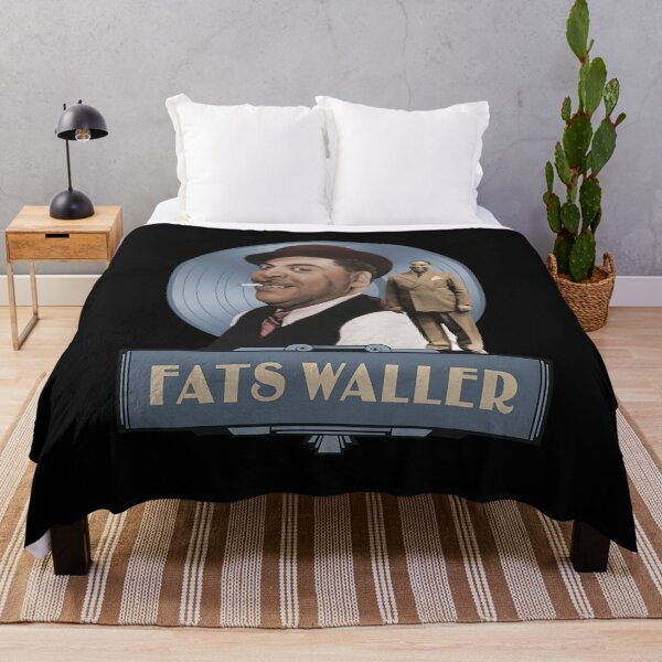 Item preview, Jazz Icon Waller Vinyl Style designed and sold by RoseArtGraphic.