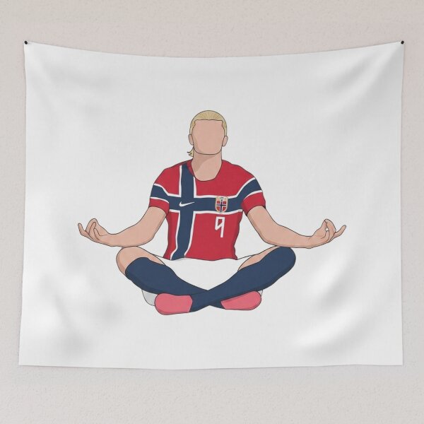 Item preview, Vector Art Celebration Erling Haaland  designed and sold by WellkamStudio.