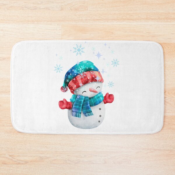 Item preview, Cute Watercolor Snowman Winter Christmas designed and sold by     Sela Art .