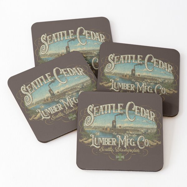 Item preview, Seattle Cedar Lumber Mfg. Co. 1890 designed and sold by AstroZombie6669.