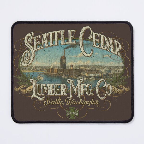 Item preview, Seattle Cedar Lumber Mfg. Co. 1890 designed and sold by AstroZombie6669.